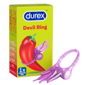 Durex Devil Ring Nakładka Wibrująca Z Wypustkami