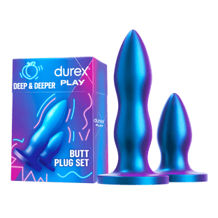 Durex Butt Plug Set Zestaw Korków Analnych