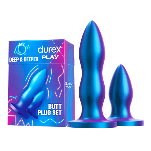 Durex Butt Plug Set Zestaw Korków Analnych