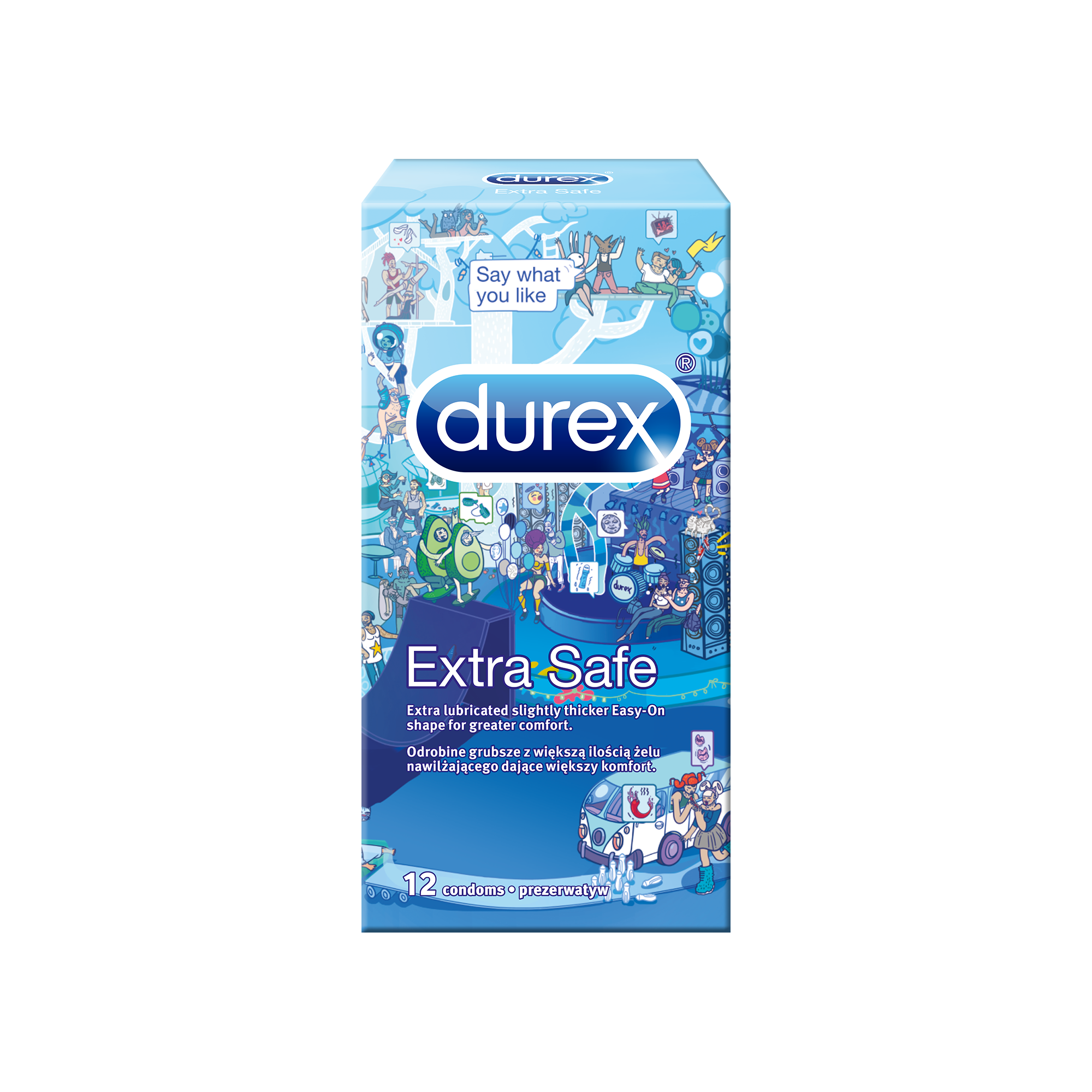 Durex Extra Safe 12szt. dla szczególnego zabezpieczenia | Oficjalny ...