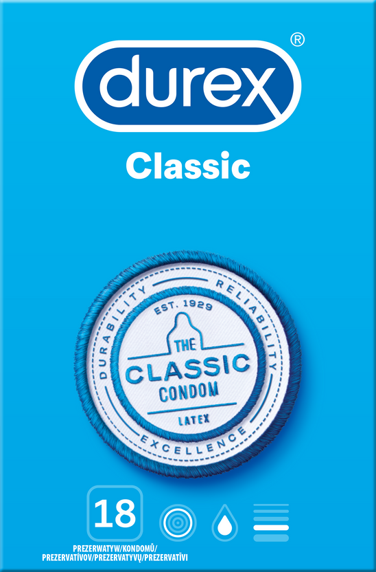 Durex Classic 18 szt