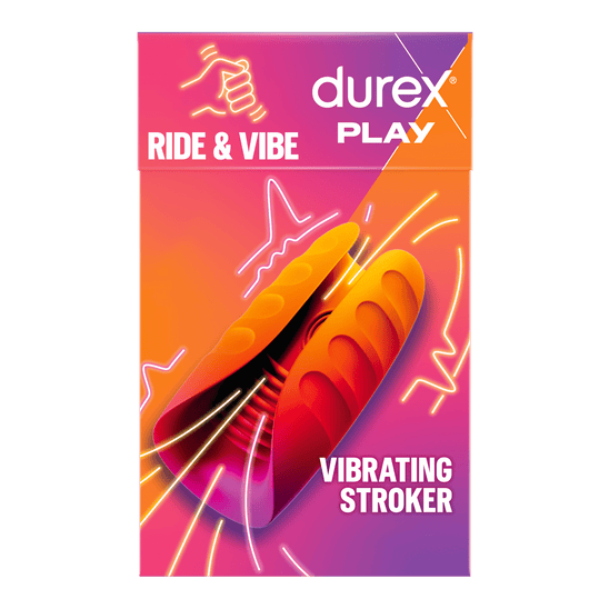 Durex Vibrating Stroker Wibrujący Masturbator Ride and Vibe