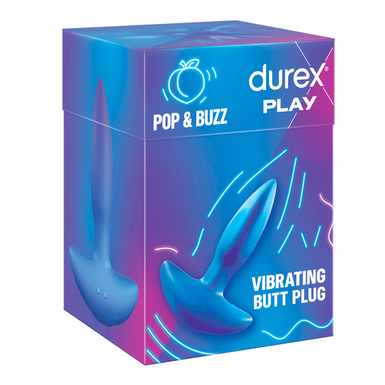 Durex Vibrating Butt Plug Wibrujący Korek Analny