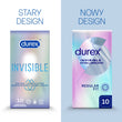Durex Invisible Dodatkowo nawilżane 10 szt.