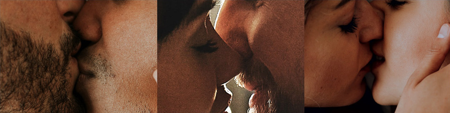 Durex Znajdź prezerwatywę dla siebie zdjęcie w tle – pocałunek pary