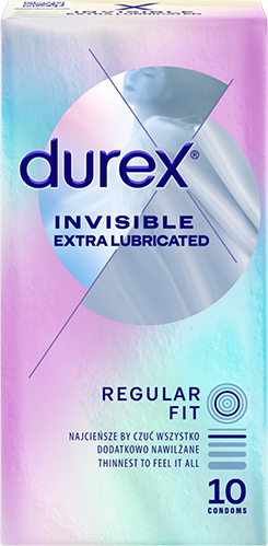 Durex Invisible Extra Lubricated