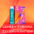 Durex 2in1 Vibrator and Teaser Tip Wibrator Damski ze Stymulującą Końcówką