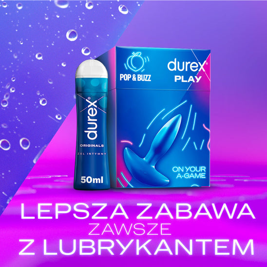 Durex Vibrating Butt Plug Wibrujący Korek Analny