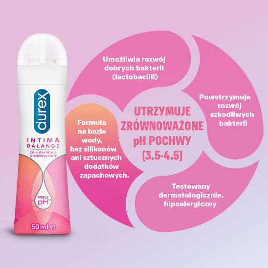 Durex Intima Balance żel intymny 50 ml